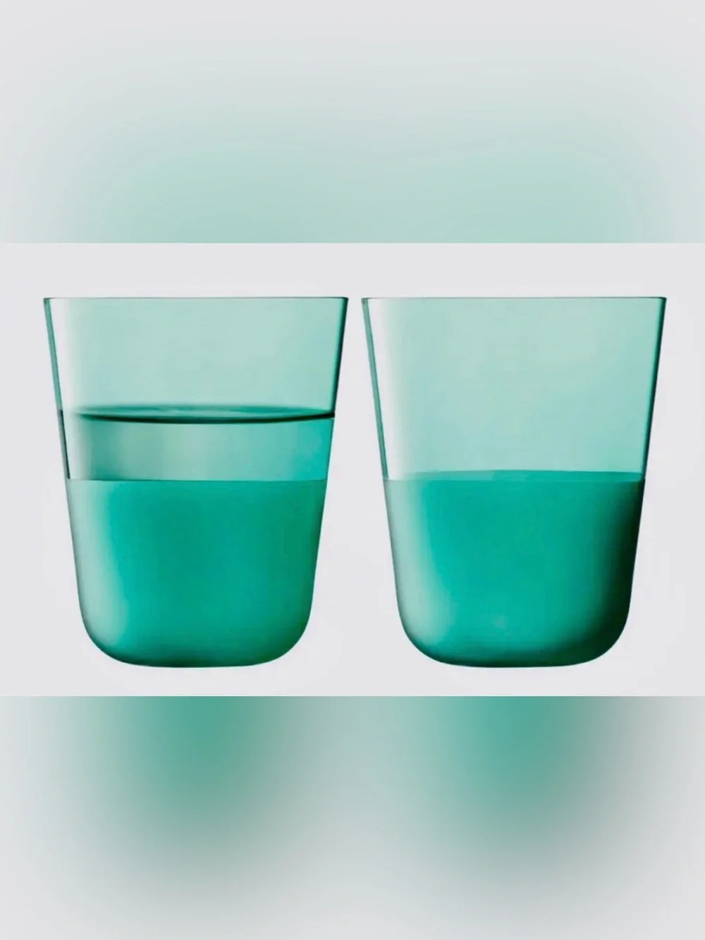 NWOT Pottery Barn 13 oz tumblers set of 4 matte water glasses cocktail party